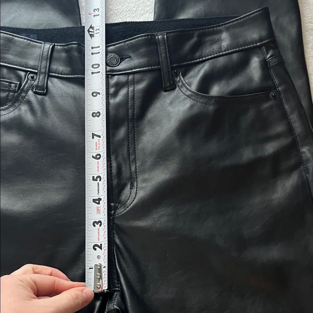 GAP Faux Leather Pants - Picture 4 of 9